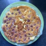 Crumble poires/chocolat